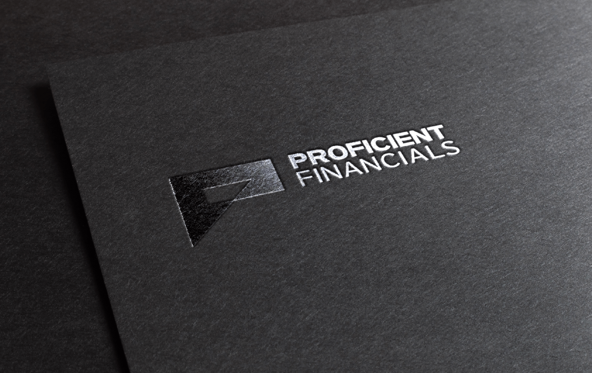 proficient-financials_brandmark_silver-hot-foil