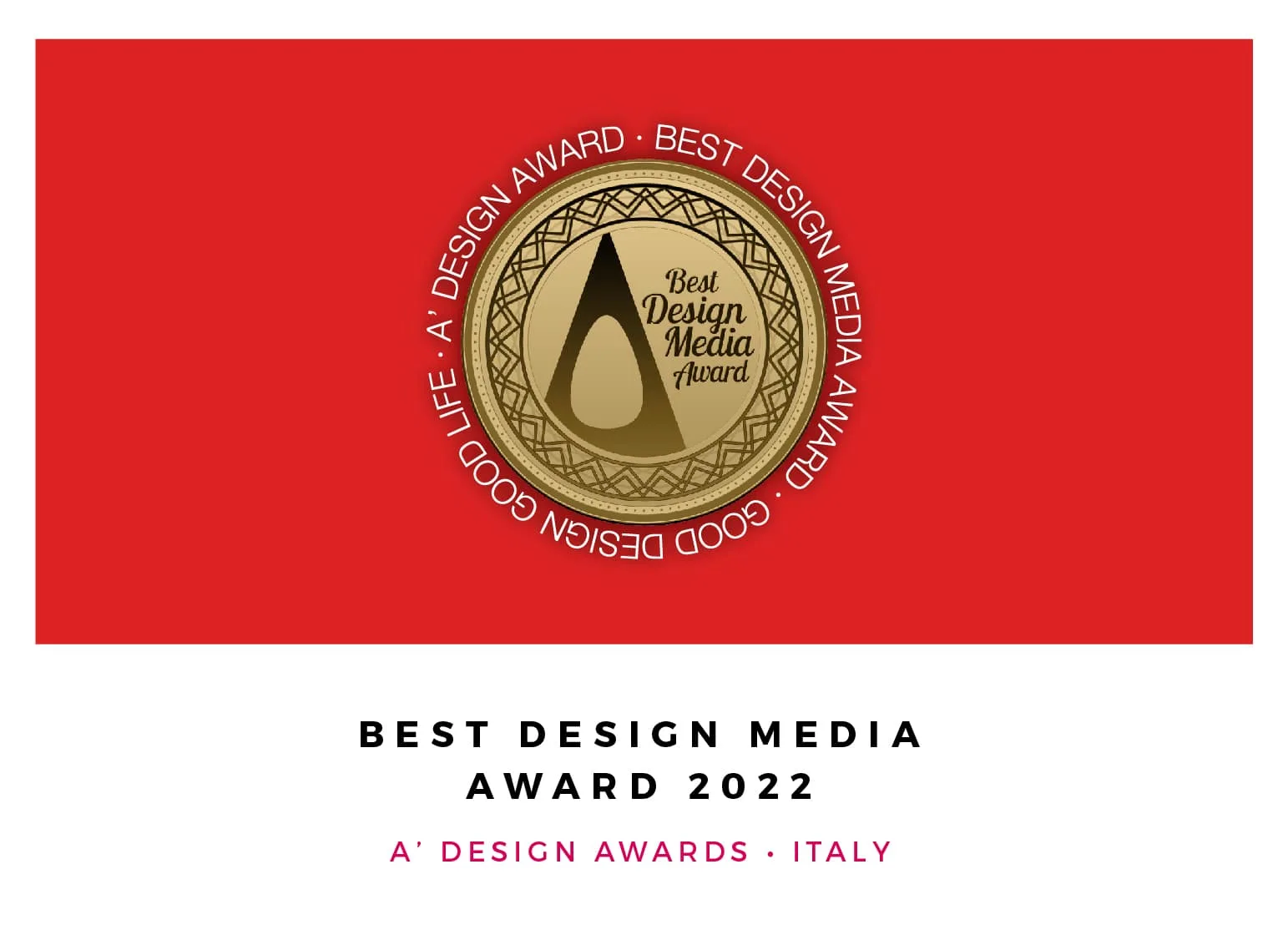 Best Design Media Award 2022