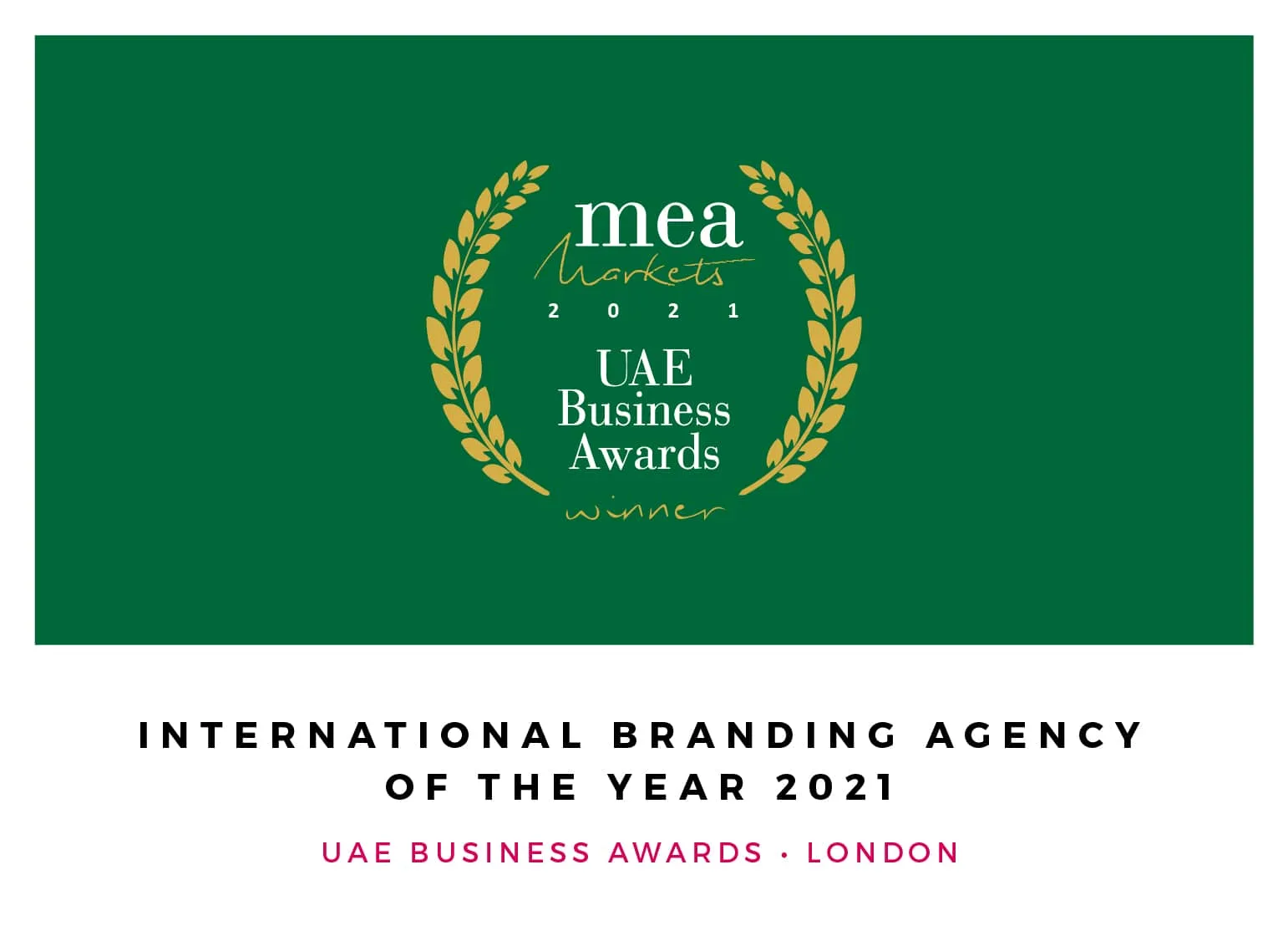 UAE BUSINESS AWARDS 2021